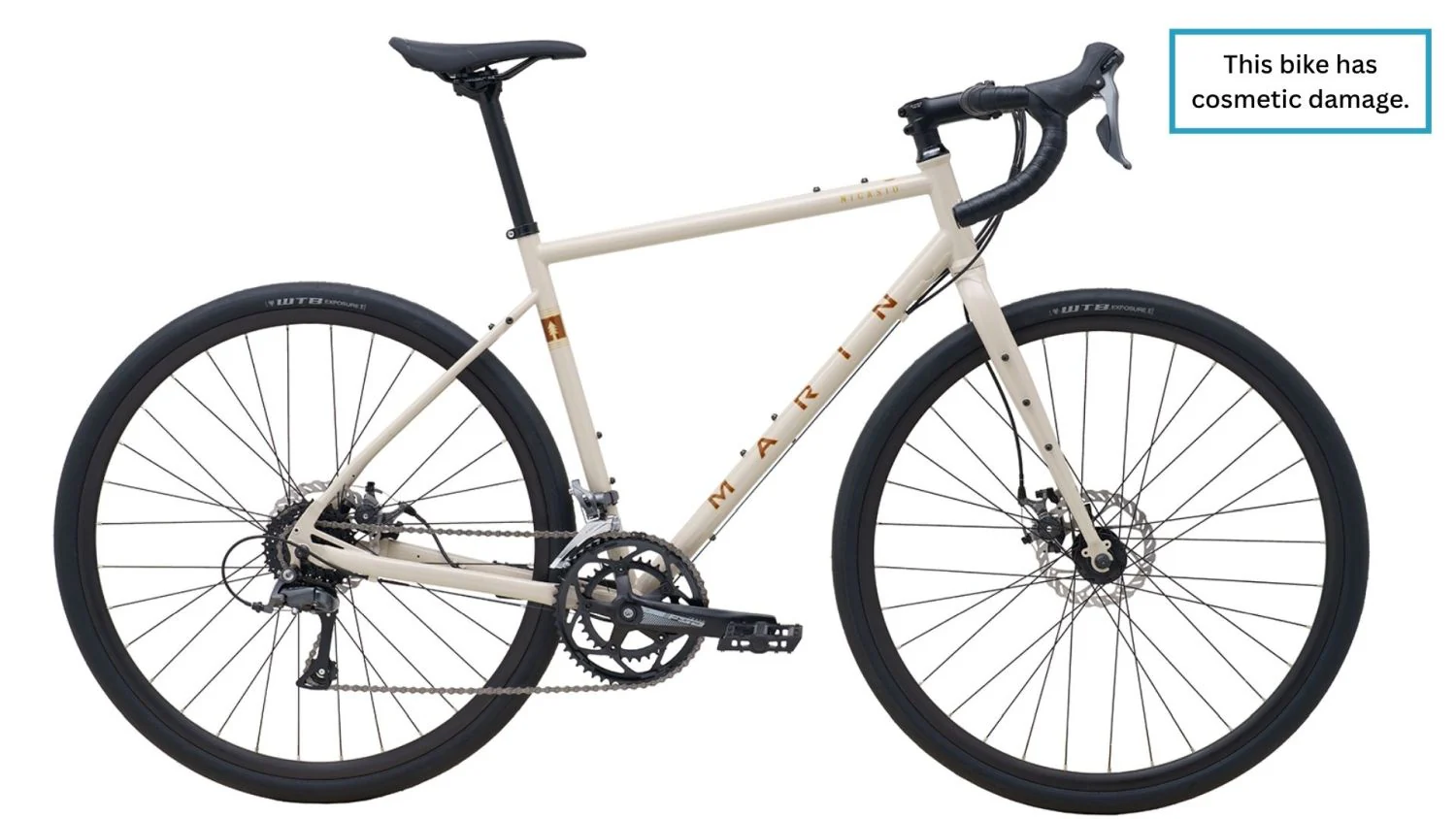 Ex Demo - Marin Nicasio 1 - Steel Gravel Urban Bike L2