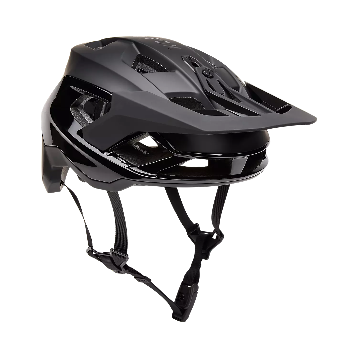 Fox Speedframe Pro Matte Black Helmet - Image 2