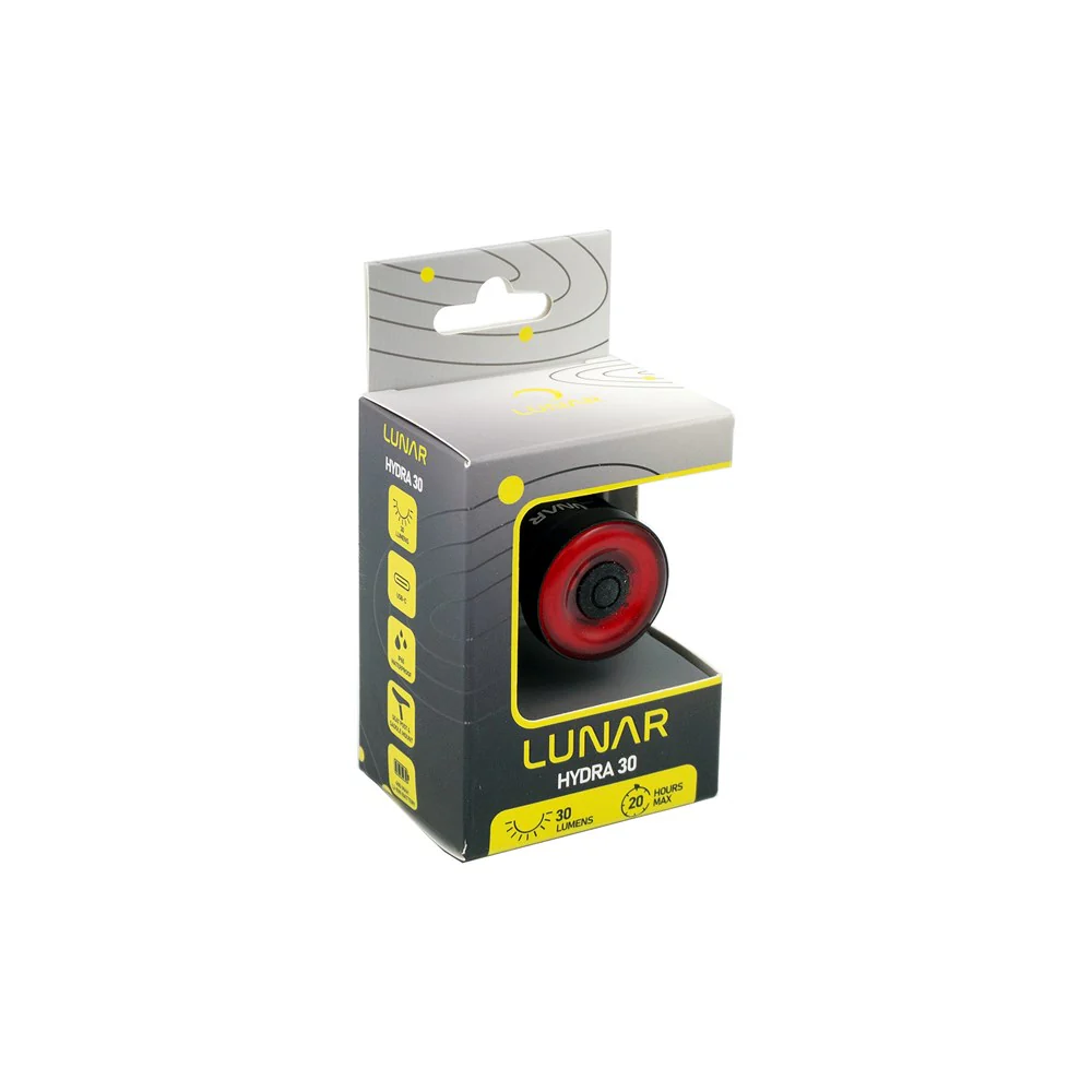 LUNAR HYDRA 30 Rear Light - Saddle & Seatpost Mount - Image 4
