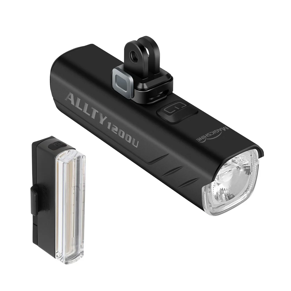 MAGICSHINE Light Set - ALLTY 1200UN & SeeMee 50 V2 Combo - Underneath Mounted Front light - USB-C