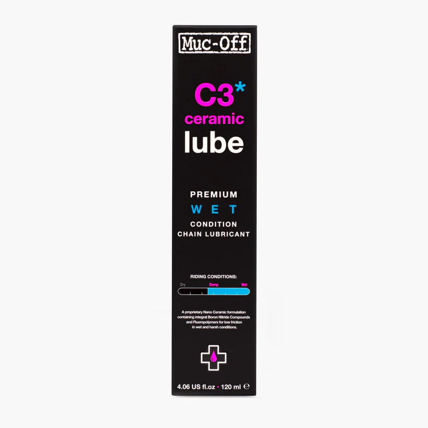 Muc-Off Wet Lube 120ml C3 Ceramic