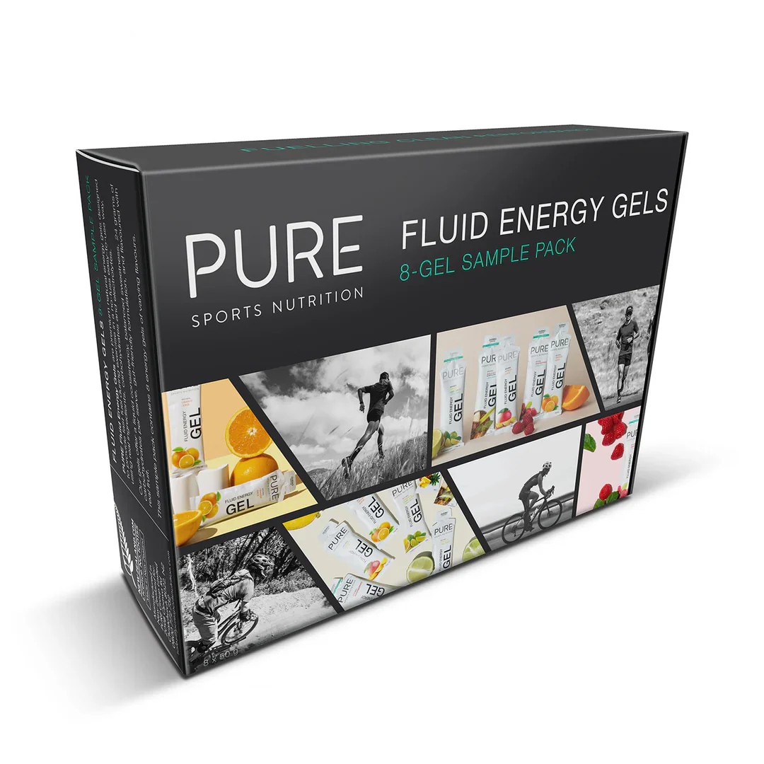 PURE Fluid Energy Gel - Sample Pack - 50g - 8 Energy Gels - Image 5