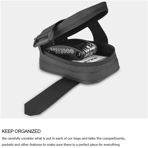 SAHOO Compact Saddle Bag – 0.5L (15x8x5.5cm) - Image 3