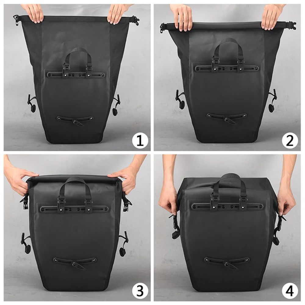 SAHOO Waterproof Rear Pannier – 20L (Sold Individually, 32.5x60x33cm) - Image 4