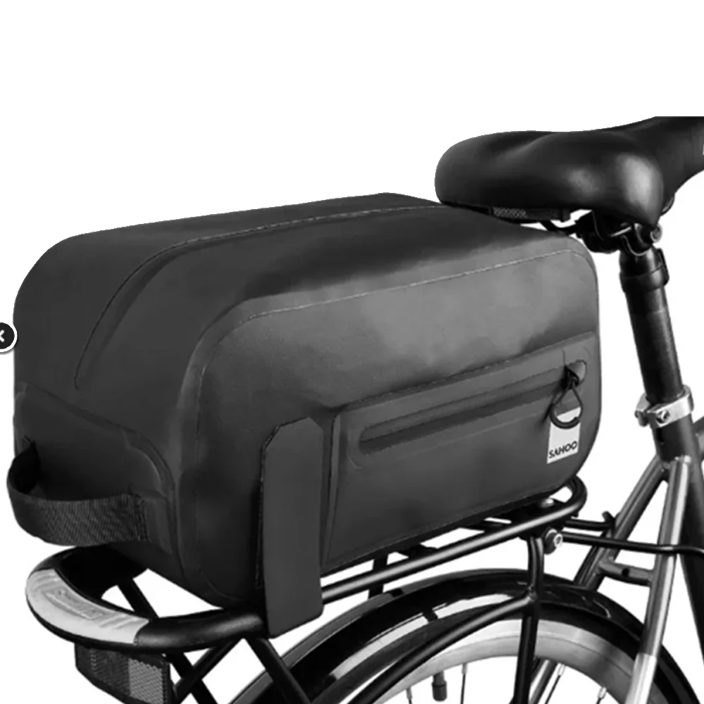 SAHOO Waterproof Trunk Bag – 7L with 3 Pockets & Hook Straps (34x15x17cm)