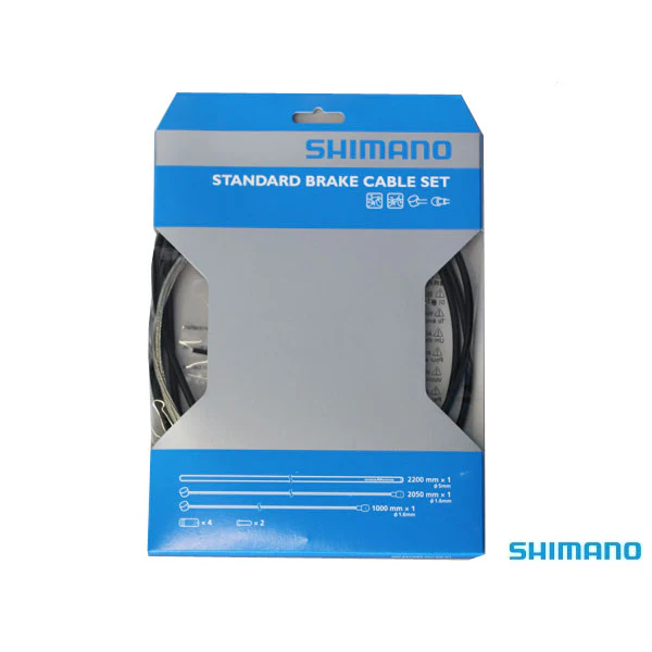 Shimano Road Stainless Brake Cable and Housing Set Black