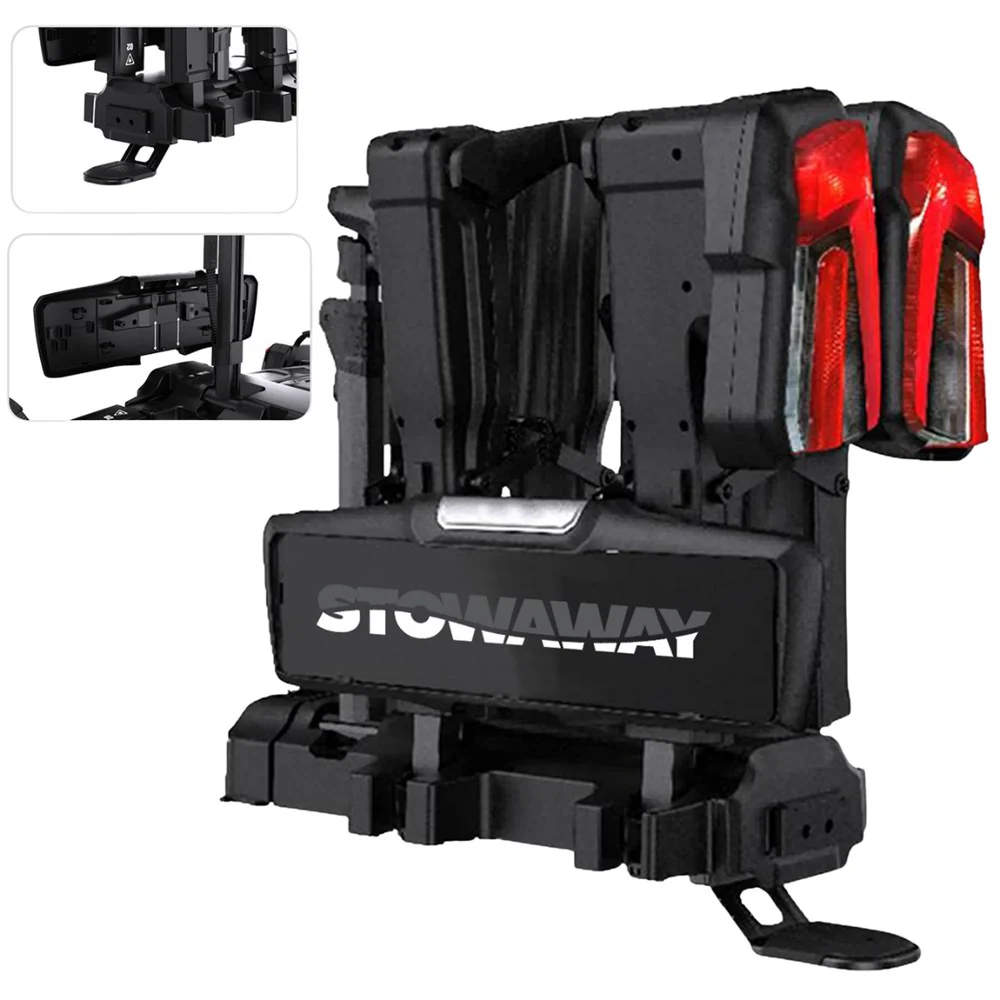 Stowaway E-Glide Pro 2 E-Bike Car Rack - Tow Ball Mount - Image 3