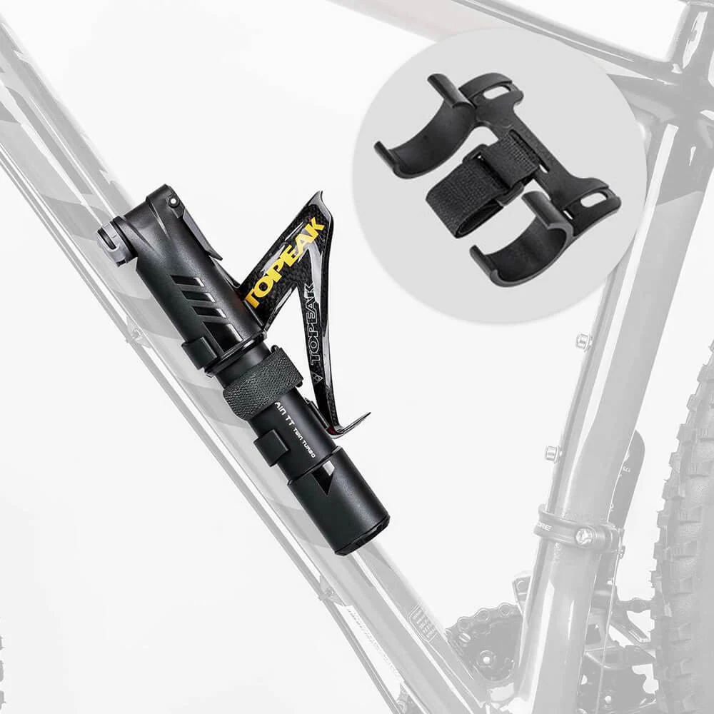 Topeak Mountain TT Twin Turbo 120PSI MTB Pump - Image 5